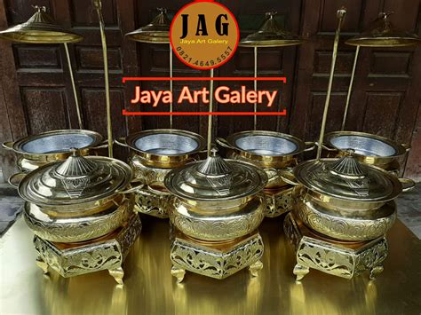 ALAT PEMANAS MAKANAN MURAH TERBARU | Chafing Dish Tembaga Kuningan