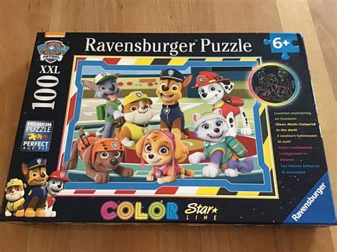 Ravensburger Puzzle 100 Xxl Color Star Line Paw Patrol Kaufen Auf