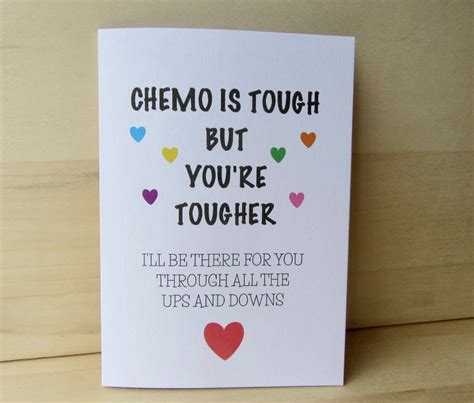 Illustrated Chemo Greeting Card Cancer Treatment Support