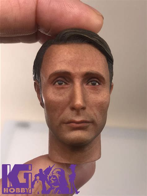 Mads Mikkelsen Hannibal 16 Figure Head Sculpt