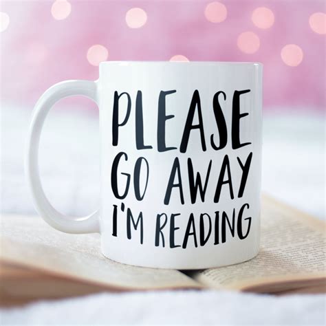 book lover mug bookworm please go away i m reading bookish mug book lover ts bookish