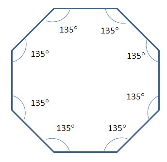 You know the sum of interior angles is 900 °, but you have no idea what the shape is. Interior Angle Formula Octagon | Awesome Home