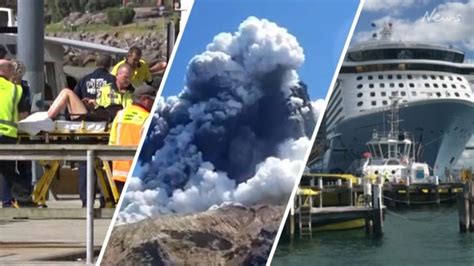 White Island Volcano Eruption Rescue Operations Underway Herald Sun