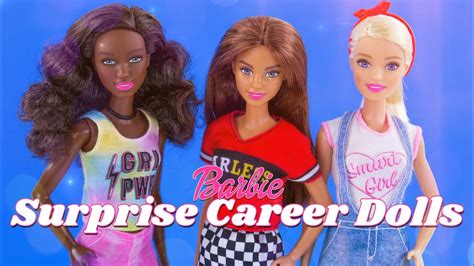 Barbie Surprise Career Dolls Buyers Guide Youtube