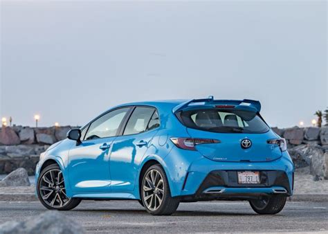 The turbocharger has two sides, one placed in the exhaust stream . 2021 Toyota Corolla Hatchback First Review | Kelley Blue Book