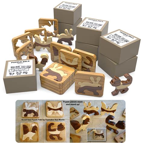 Learning Toys Scroll Saw Puzzle Pals Wood Toy Plans