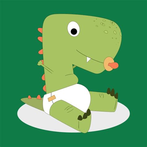 Abdl Baby Dinosaur Adult Baby Diaper Lover Dinosaur T Shirt