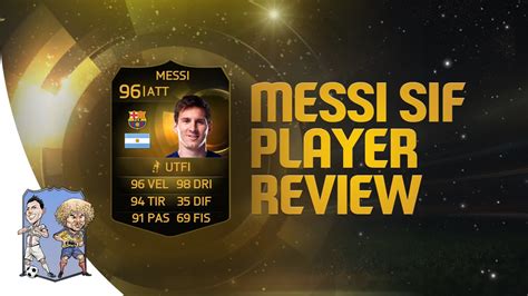 Fifa 15 Lionel Messi Sif 96 Player Review And Statistiche In Game Youtube