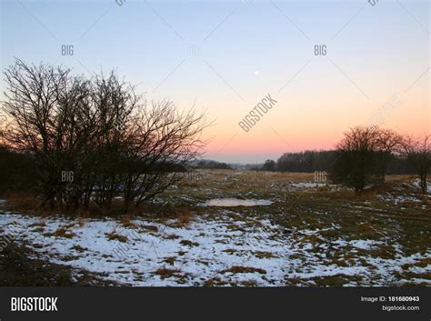 Snowy Landscape Image And Photo Free Trial Bigstock