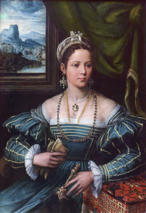 Ca 1550 Lady By Peter De Kempeneer Städel Museum Frankfurt Germany