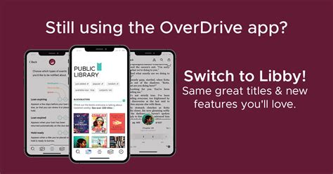Overdrive App User Switch To Libby App Desoto Parish Library