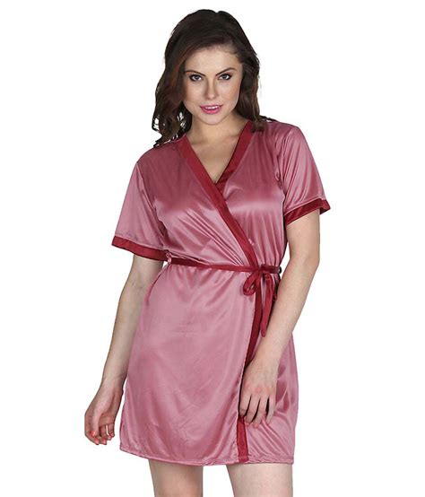 Buy Secret Wish Multi Color Satin Nighty And Night Gowns Pack Of 2 Online At Best Prices In India