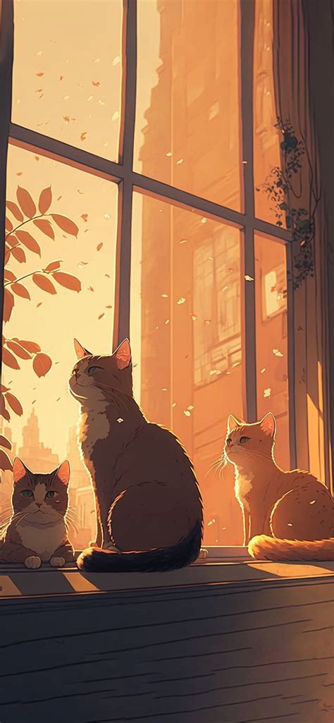 Anime Cats Wallpapers 4k Hd Anime Cats Backgrounds On Wallpaperbat