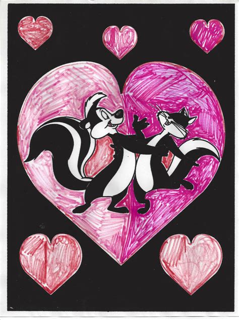 Pepe Le Pew And Penelope Cat By Dth1971 On Deviantart