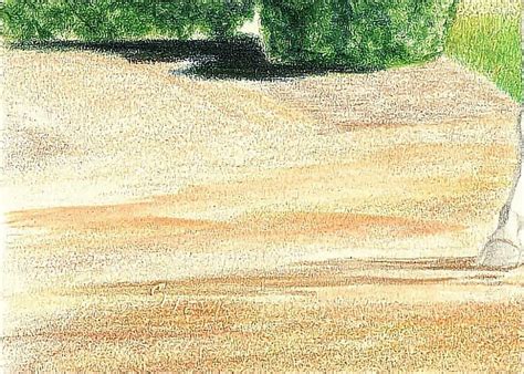 How To Draw Realistic Dirt Ground And Soil With Colored Pencil