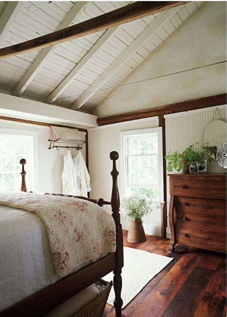 Farmhouse décor starts with oversized, practical furniture, then balances out the look with delicate accents and bright, clean colors. 37 Farmhouse Bedroom Design Ideas that Inspire - DigsDigs