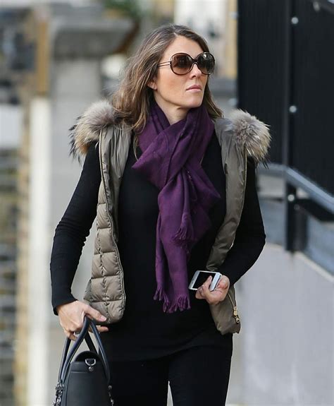Elizabeth Hurley Out And About In London Hawtcelebs