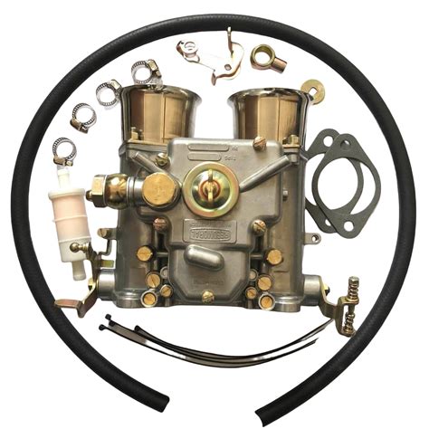 New Carburetor For 50 Dcoe Weber Type Side Draft 2 Barrel Twin Electric