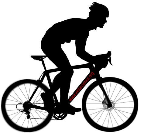 Cyclist Silhouette Png