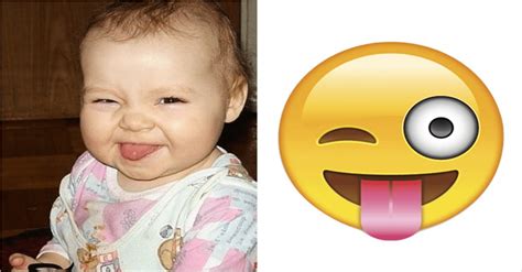 10 Adorable Babies Who Look Exactly Like Your Favorite Emojis