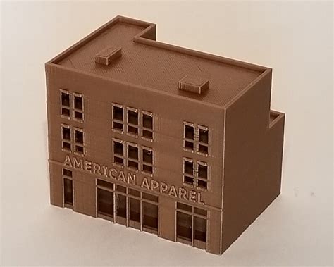 N Scale Building 4 Set Model Building Kit 3d Printed In Etsy