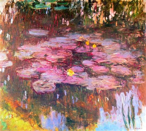 Art And Artists Claude Monet Part 24 1897 1922 Water Lilies