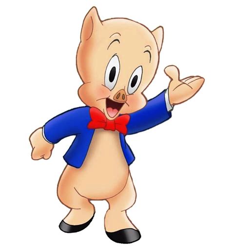 Porky Pig Famous Cartoon Characters Old Cartoon Chara