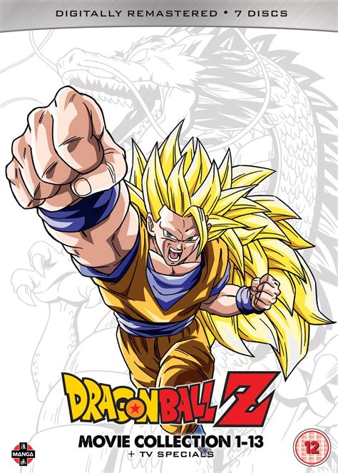 The initial manga, written and illustrated by toriyama, was serialized in weekly shōnen jump from 1984 to 1995, with the 519 individual chapters collected into 42 tankōbon volumes by its publisher shueisha. Dragon Ball Z: Movie Collection 1-13 + TV Specials | DVD Box Set | Free shipping over £20 | HMV ...