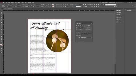 Beginner InDesign Tutorial : Using Simple effects in InDesign - YouTube