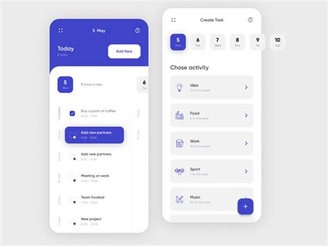 Just like a notebook, you can jot down notes. Task app by Vadim Marchenko on Dribbble