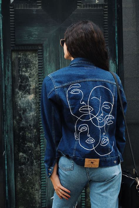 Custom Denim Diy Jean Jacket Painting Ideas Insanity Follows