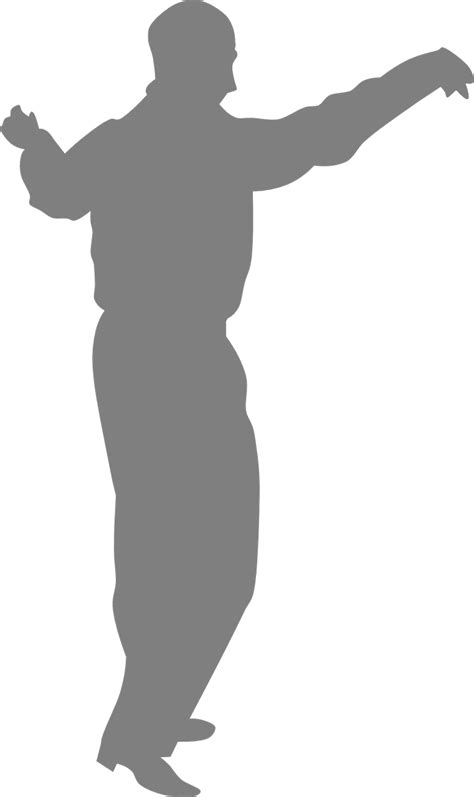 Dancer Man Grey Art Free Vector Graphic On Pixabay