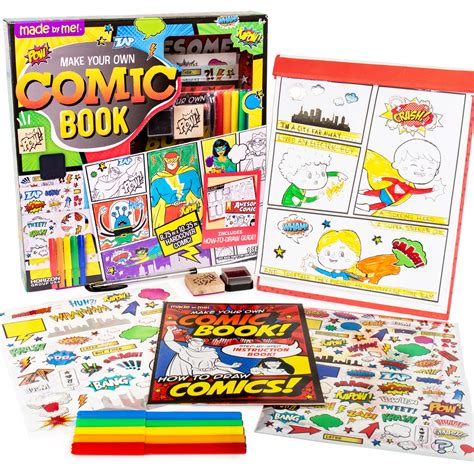 Buy Made By Me Make Your Own Comic Book Storytelling Kit For Kids 15