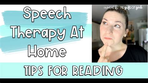 How To Do Speech Therapy At Home Strategy 10 Tips For Reading Books