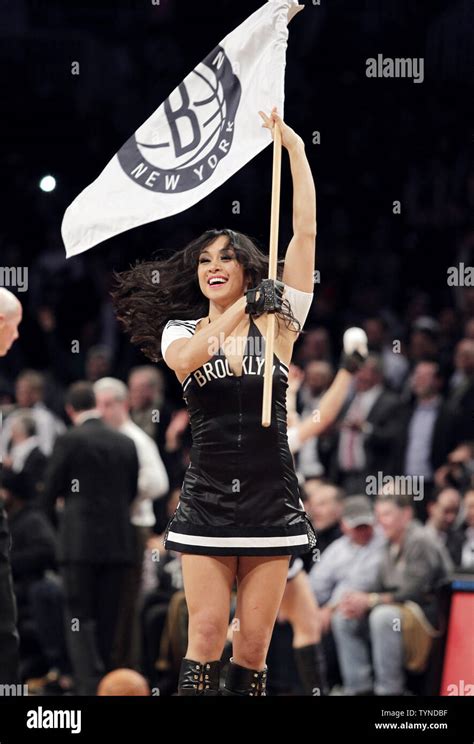 The Brooklynettes Cheerleaders Perform When The Brooklyn Nets Play The