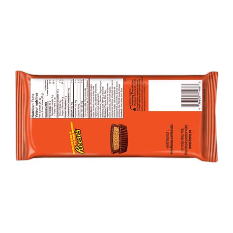 Reeses Milk Chocolate Peanut Butter Cups Snack Size Candy 124g