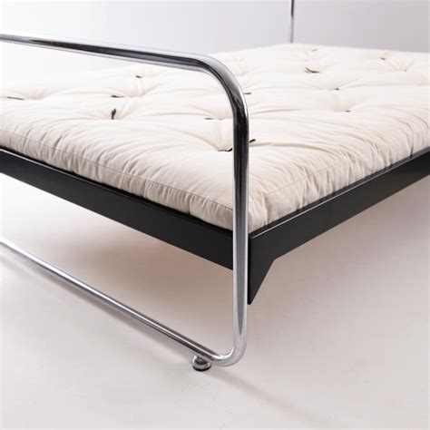 Customised Original Tubular Steel Futon Bed In German Modernism Style