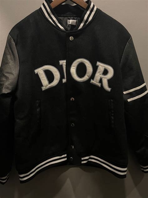 Dior Varsity Jacket Wool Mens Fashion Coats Jackets And Outerwear