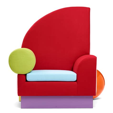 Peter Shire An Early Bel Air Easy Chair Memphis Milan Post 1982