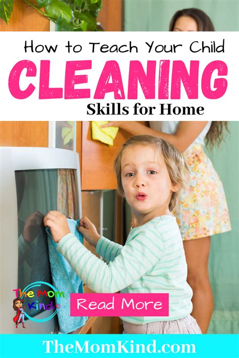 How to Teach your Children Home Cleaning Skills | The Mom ...