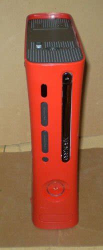 Microsoft Xbox 360 Elite Red Limited Edition Console Shell And Faceplate