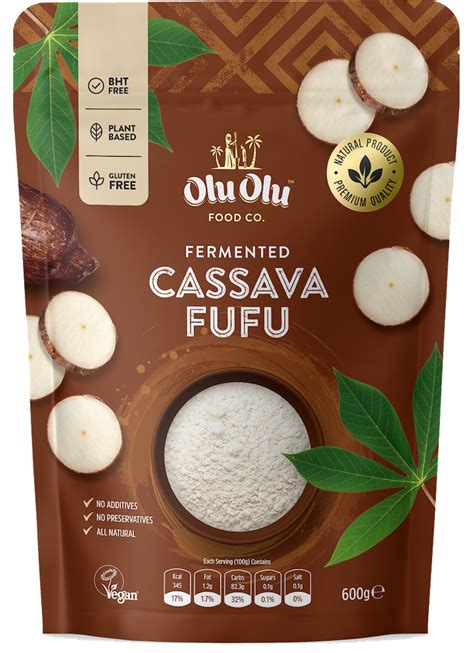 Cassava Fufu Flour Olu Olu Foods
