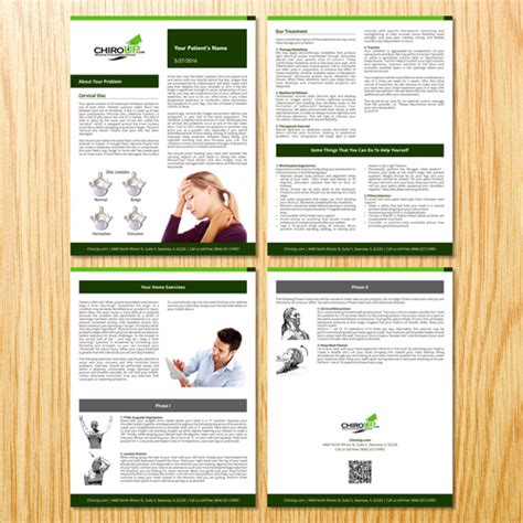 Design A Template For Our Patient Handouts Brochure Contest