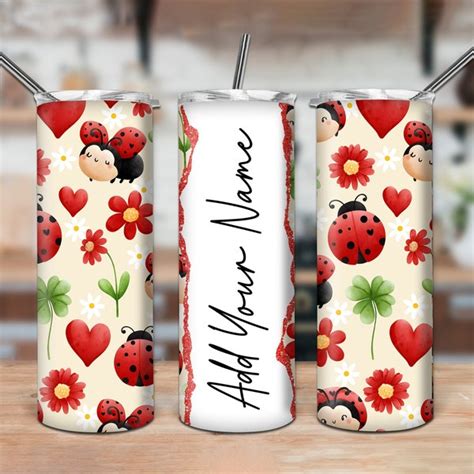 Ladybug Tumbler Wrap Png Etsy