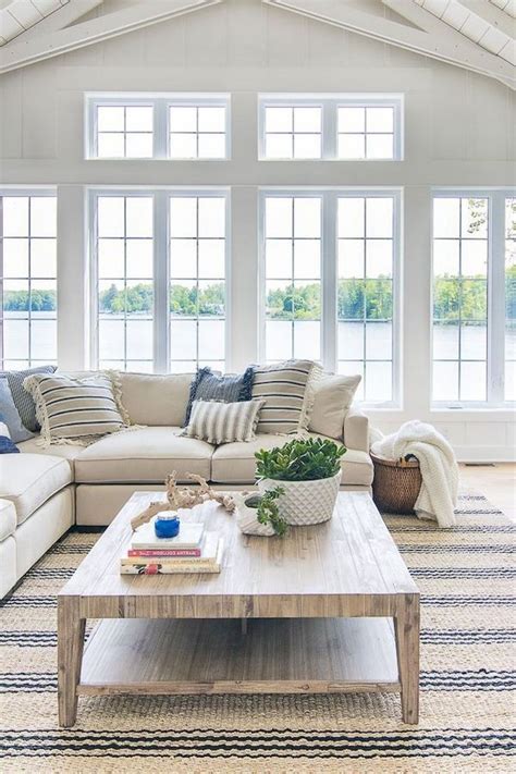 65 Beautiful Farmhouse Living Room Design Ideas