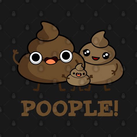 Poople Cute Poop Pun Poo Pun T Shirt Teepublic