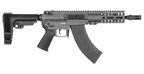 Cmmg Banshee 300 Mk47 762x39mm Semi Automatic Pistol With Sniper Gray