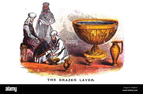 The Brazen Laver From The Book Pictorial Description Of The