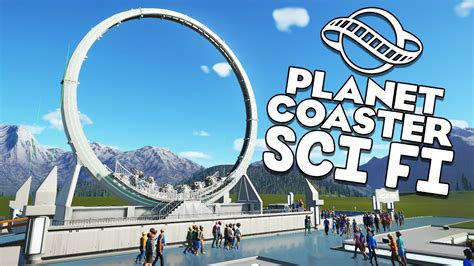 Planet Coaster Beta Gameplay Sci Fi Park Lets Play Planet Coaster