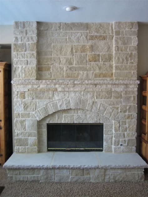 Stone Veneer Fireplace Installs Texas My New House